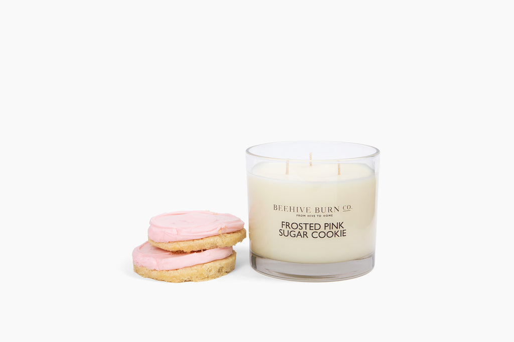 Frosted Pink Sugar Cookie